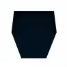 Manhattan Comfort Mulberry 35.9 Open Double Hanging Modern Wardrobe Closet with 2 Hanging Rods in Tatiana Midnight Blue Top - Manhattan Comfort Mulberry 35.9 Open Double Hanging Modern Wardrobe Closet with 2 Hanging Rods in Tatiana Midnight Blue Top