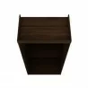 Manhattan Comfort Mulberry 35.9 Open Double Hanging Modern Wardrobe Closet with 2 Hanging Rods in Brown Top - Manhattan Comfort Mulberry 35.9 Open Double Hanging Modern Wardrobe Closet with 2 Hanging Rods in Brown Top