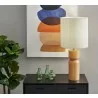 Adesso James Table Lamp Natural Wood - Adesso James Table Lamp Natural Wood
