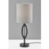 Adesso Mayfair Table Lamp Black - Adesso Mayfair Table Lamp Black