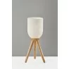 Adesso Kinsley Table Lamp Natural Wood - Adesso Kinsley Table Lamp Natural Wood