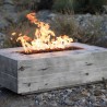 The Outdoor Plus Coronado Wood Grain Fire Pit  Image 1