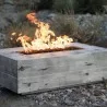 The Outdoor Plus Coronado Wood Grain Fire Pit  Image 1 - The Outdoor Plus Coronado Wood Grain Fire Pit  Image 1