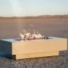 The Outdoor Plus Coronado Fire Pit - Stainless Steel - The Outdoor Plus Coronado Fire Pit - Stainless Steel