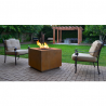The Outdoor Plus Forma 30" Fire Pit - Corten Steel