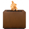 The Outdoor Plus Forma 30" Fire Pit - Corten Steel 001