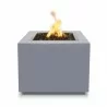 The Outdoor Plus Forma Fire Pit - Powder Coated Gray - The Outdoor Plus Forma Fire Pit - Powder Coated Gray