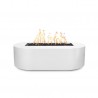 The Outdoor Plus Bispo 60" x 24" Fire Pit - Powder Coated White