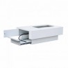 The Outdoor Plus San Juan Fire Pit 96" - Stainless Steel  002