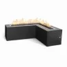 The Outdoor Plus 60" Whitney Fire Pit Powder Coated Finish - The Outdoor Plus 60" Whitney Fire Pit Powder Coated Finish