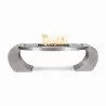 The Outdoor Plus 86" Vernon SS Fire Pit - The Outdoor Plus 86" Vernon SS Fire Pit