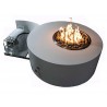 The Outdoor Plus Isla Fire Pit - Hammered Copper  001