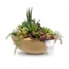 The Outdoor Plus Sedona GFRC Planter & Water Bowl 007