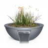 The Outdoor Plus Sedona Powder Coated Planter & Water Bowl 2