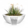 The Outdoor Plus Sedona Powder Coated Planter & Water Bowl 1