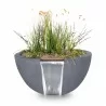 The Outdoor Plus Luna GFRC Planter & Water Bowl 4 - The Outdoor Plus Luna GFRC Planter & Water Bowl 4