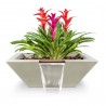 The Outdoor Plus Maya GFRC Planter & Water Bowl 3
