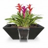 The Outdoor Plus Maya GFRC Planter & Water Bowl 2