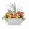 The Outdoor Plus Maya Powder Coated Planter & Water Bowl 001