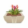 The Outdoor Plus Avalon GFRC Planter & Water Bowl  4 - The Outdoor Plus Avalon GFRC Planter & Water Bowl  4