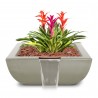 The Outdoor Plus Avalon GFRC Planter & Water Bowl  1