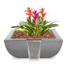 The Outdoor Plus Avalon GFRC Planter & Water Bowl 