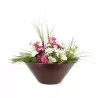 The Outdoor Plus Cazo Hammered Copper Planter Bowl - The Outdoor Plus Cazo Hammered Copper Planter Bowl