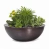 The Outdoor Plus Sedona Hammered Copper Planter Bowl - The Outdoor Plus Sedona Hammered Copper Planter Bowl