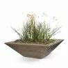The Outdoor Plus Maya Wood Grain Planter Bowl - The Outdoor Plus Maya Wood Grain Planter Bowl