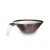 The Outdoor Plus Remi Hammered Copper Water Bowl