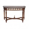 Anderson Teak Neoclassical Demilune Console Table 001