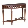 Anderson Teak Neoclassical Demilune Console Table - Anderson Teak Neoclassical Demilune Console Table