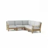 Anderson Teak Riviera Luxe 5-Pieces Modular Set 001 - Anderson Teak Riviera Luxe 5-Pieces Modular Set 001