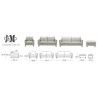 J&M Furniture Constantin Love Seat 