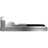 J&M Furniture Dream White King Platform Bed  002