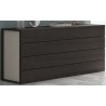 J&M Furniture Maia Light Grey Lacquer Dresser
