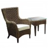 Panama Jack Sunroom Sanibel Wicker Cushion Lounge Set 001