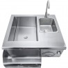 Sole Gourmet Sole Gourmet Built-In Bartender Sink and Cooler 003