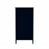 Manhattan Comfort Crown Full Wardrobe with Hanging and 2 Drawers in Tatiana Midnight Blue Back - Manhattan Comfort Crown Full Wardrobe with Hanging and 2 Drawers in Tatiana Midnight Blue Back