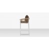Source Furniture Vines Vines Bar Arm Chair Tan Side