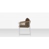 Source Furniture Vines Dining Arm Chair Tan  Side