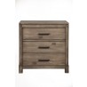 Alpine Furniture Sydney Nightstand in Weathered Grey - Front
