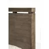 Alpine Furniture Sydney Queen Panel Bed, Weathered Grey - Headboard - Alpine Furniture Sydney Queen Panel Bed, Weathered Grey - Headboard