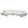 J&M Furniture 1717 Italian Leather Sectional 002