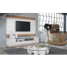 Vanderbilt TV Stand - Maple Cream and Off White - Set