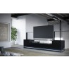 Vanderbilt TV Stand - Black Gloss and Black Matte