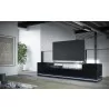 Vanderbilt TV Stand - Black Gloss and Black Matte - Vanderbilt TV Stand - Black Gloss and Black Matte