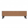 Manhattan Comfort Doyers 62.20 Mid-Century Modern TV Stand in Multi Color Red and Blue Back