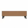 Manhattan Comfort Doyers 62.20 Mid-Century Modern TV Stand in Multi Color Red and Blue Back - Manhattan Comfort Doyers 62.20 Mid-Century Modern TV Stand in Multi Color Red and Blue Back