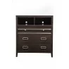 Alpine Furniture Legacy Media Chest in Black Cherry - Front - Alpine Furniture Legacy Media Chest in Black Cherry - Front